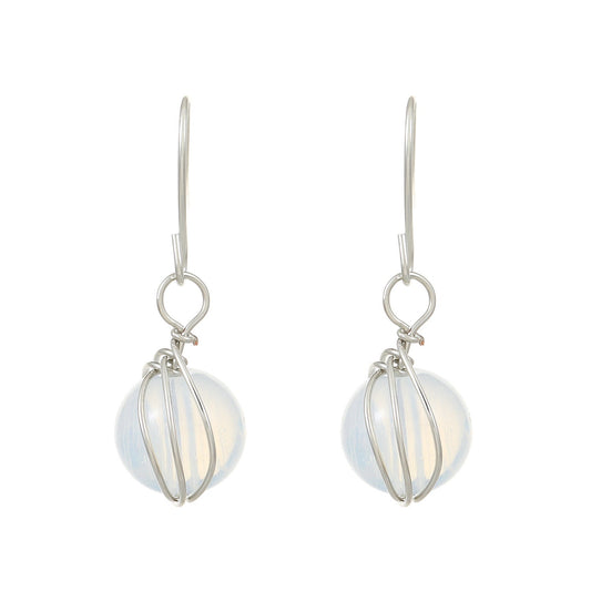 Ester™ - 光澤圓球耳環