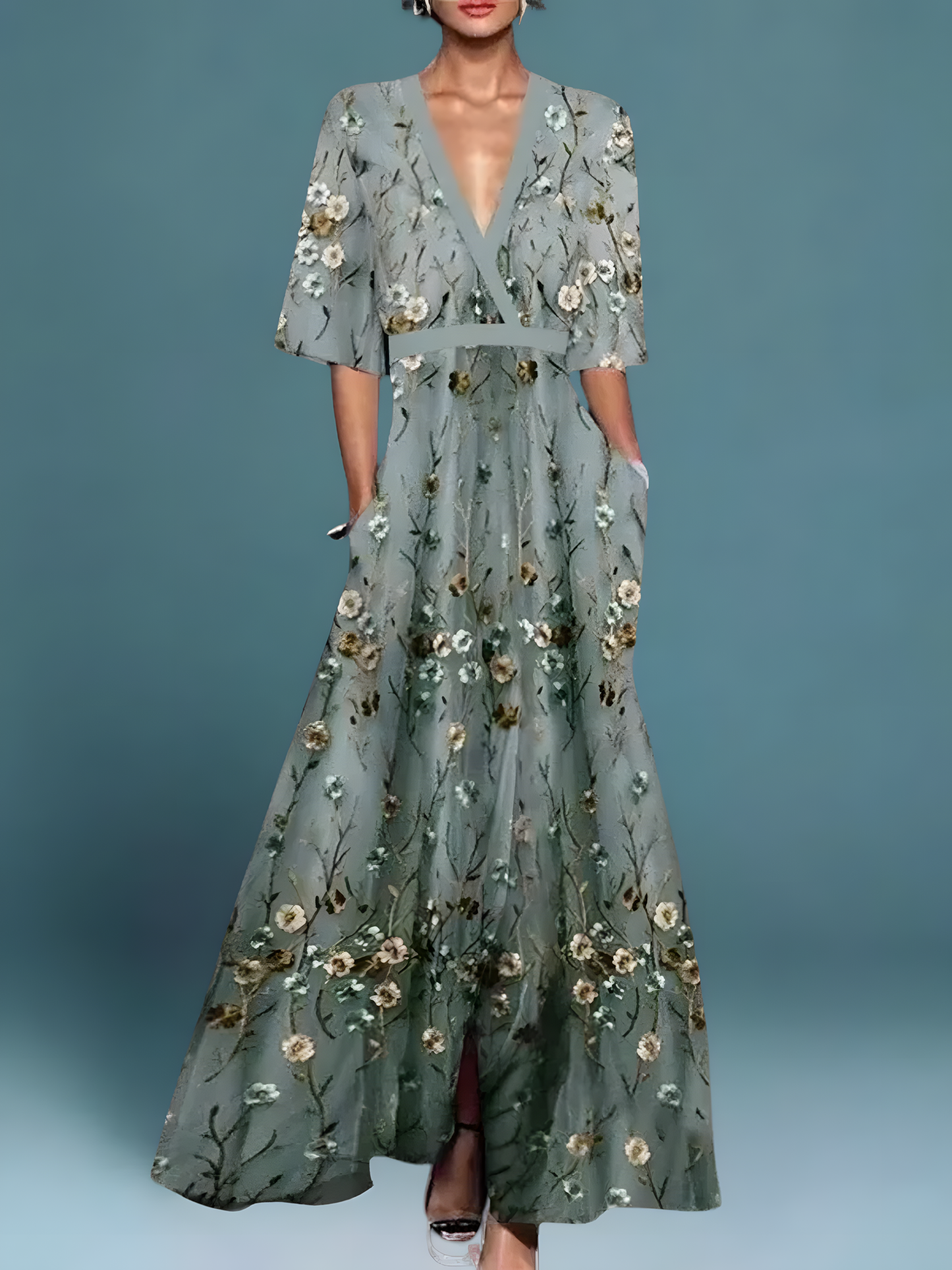 Laure | 時尚花卉連衣裙