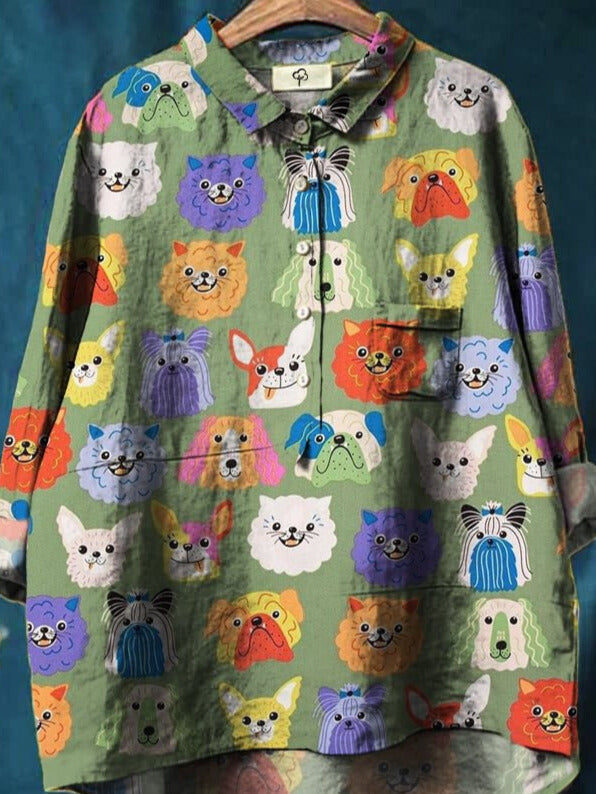 包裝 | 狗狗藝術T恤