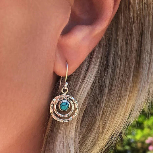 Lanura™ -  ethereal circle earrings
